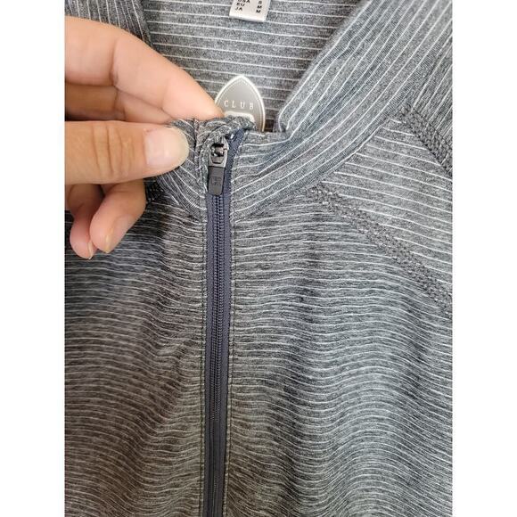 CLUB RIDE ROADEO JERSEY STRIPED GRAY SHORT SLEEVE, SZ SMALL - Picture 7 of 16